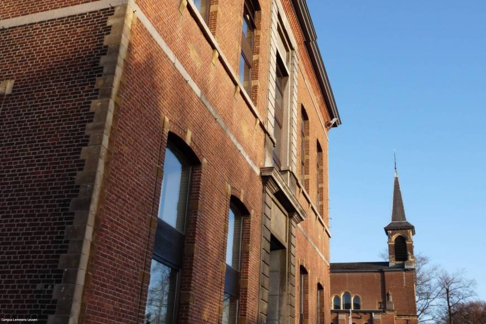 Campus Lemmens Leuven noordgevel